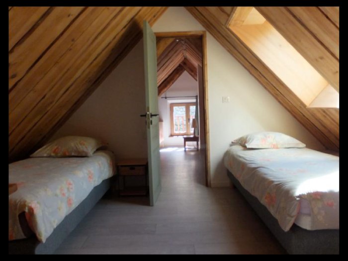 Chambre gîte famille de 6/8 personnes Orcières